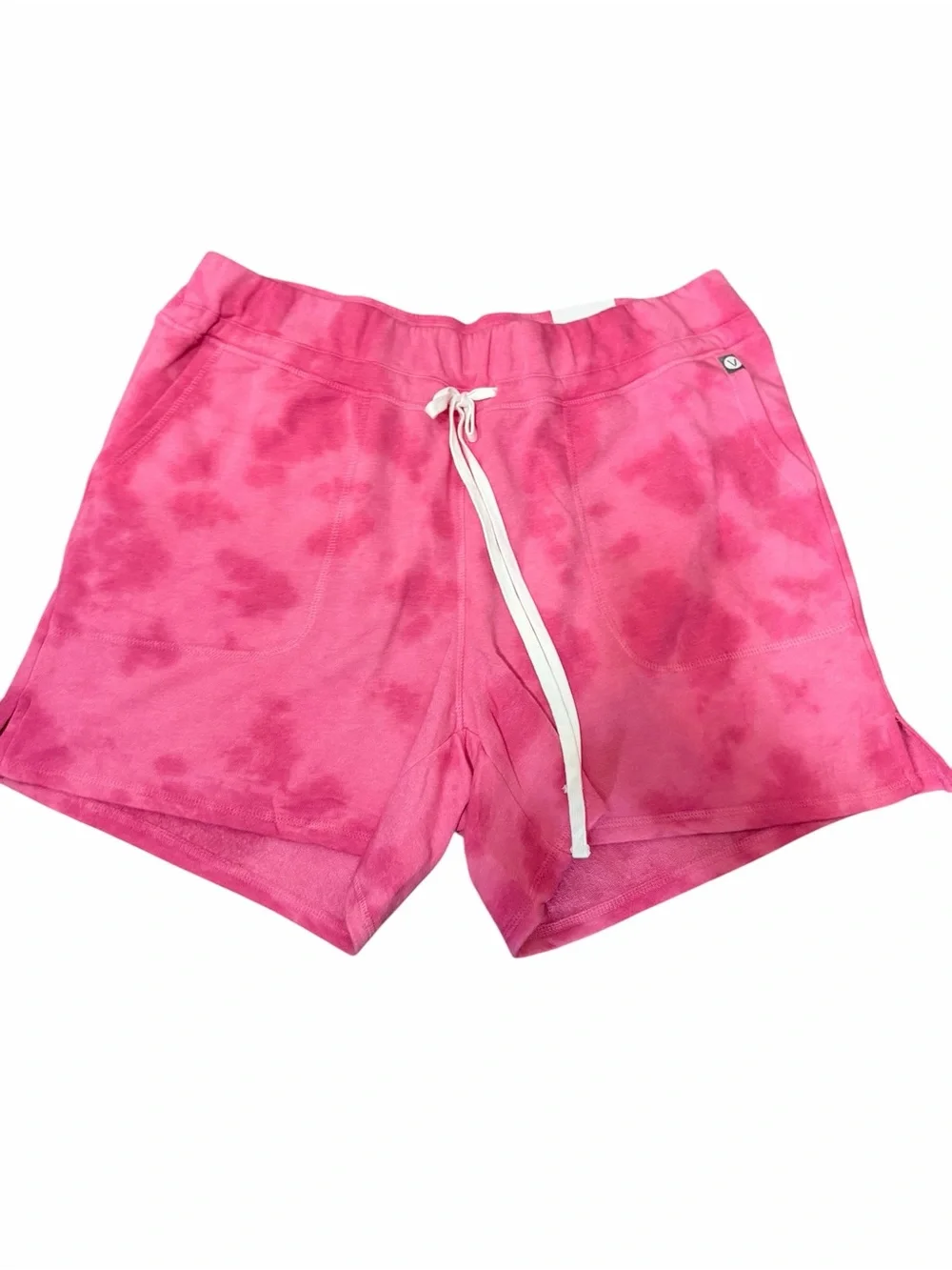 Livi Active Pink Tie-Dye Drawstring Women’s Shorts size 18/20 new